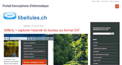 Desktop Screenshot of libellules.ch