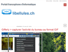 Tablet Screenshot of libellules.ch